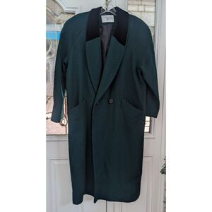 International Scene Vintage Wool Trench Coat Russian